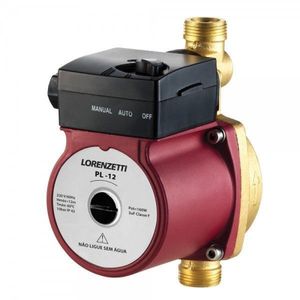 Pressurizador de Água PL12 30L/min Lorenzetti