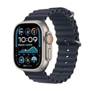 Apple Watch Ultra 2 GPS + Cellular com Caixa Natural de Titânio de 49 mm e Pulseira Oceano Marinho