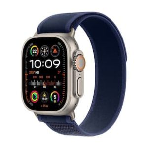 Apple Watch Ultra 2 GPS + Cellular com Caixa Natural de Titânio de 49 mm e Pulseira loop Trail Azul  P/M