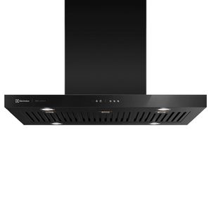 Coifa de Ilha Electrolux 90cm Preta Pro Series com Painel Touch e Filtro Baffle (90CIV)