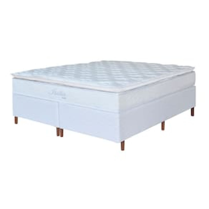Cama Box Queen Size Umaflex Itália com Pillow Top e Molas