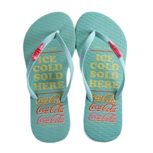 Chinelo Feminino Coca-Cola Cc4374 Verde