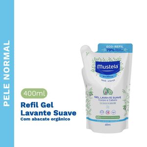 Gel Lavante Mustela Pele Normal Refil 400ml