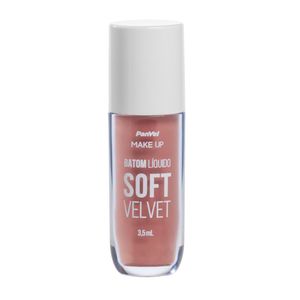 Batom Líquido Soft Velvet Rosa Poderoso Panvel Make Up 3,5ml
