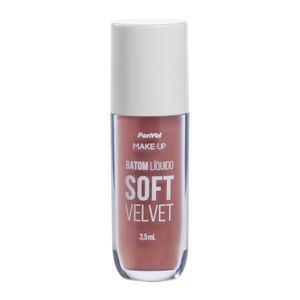 Batom Líquido Soft Velvet Nude Elegante Panvel Make Up 3,5ml