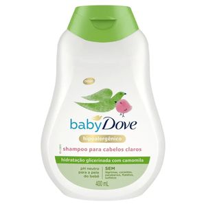 Shampoo Hidratação Glicerinada Camomila Dove Baby 400ml