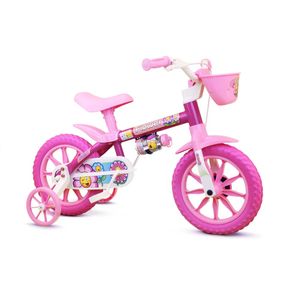 Bicicleta Infantil Flower Aro 12 - Nathor