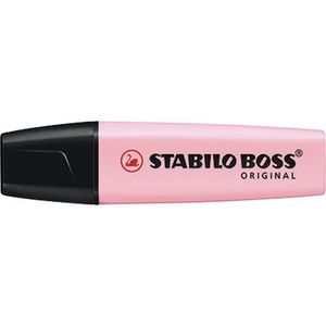 Caneta Marca Texto Stabilo Boss Pastel Rosa