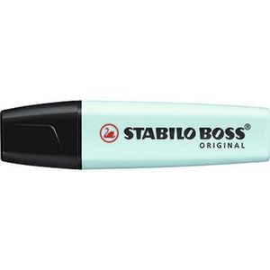 Caneta Marca Texto Stabilo Boss Pastel Azul