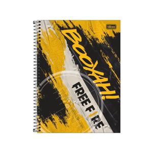 Caderno Univ. 10 Matérias 160F Free Fire Capa 2 - Tilibra