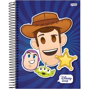 Caderno 1/4 1 Mat. 96 Folhas Disney Toy Story - Jandaia