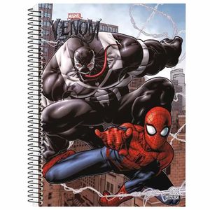 Caderno Univ. 10 Mat. 160 Folhas Venom Capa 2 - São Domingos