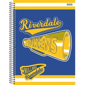 Caderno Univ. 1 Matéria 80Fls Riverdale Capa 4 -São Domingos