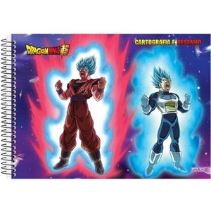 Caderno Cartografia 60Fls Dragon Ball Capa 4 - São Domingos