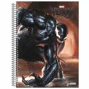 Caderno Univ. 1 Matéria 80 Fls Venom Capa 1 - São Domingos