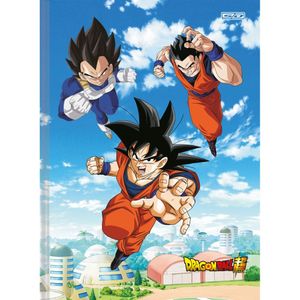 Caderno 1/4 Brochura 80Fls Dragon Ball Capa 4 - São Domingos