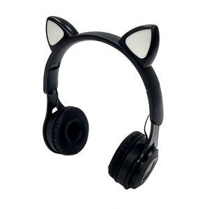 Headphone Orelha de Gato Bluetooth/LED N2304763 Preto Quanhe