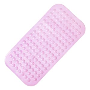 Tapete Antiderrapante para Banheiro Rosa - Quanhe
