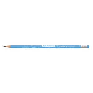 Lápis Preto HB C/Borracha Be Happy 764300 Azul - Cis