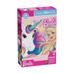 Quebra Cabeça Barbie 60 peças 4172 - Grow