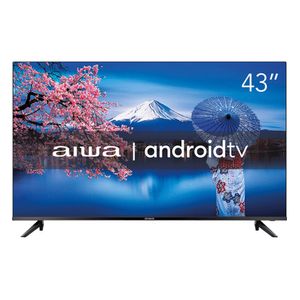 Smart TV 43 Full HD Comando de Voz Dolby Audio HDR10 Aiwa