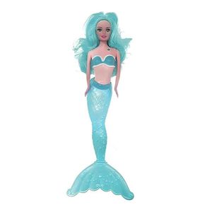 Boneca Sereia Yasmin Com Luz Verde - Well Kids