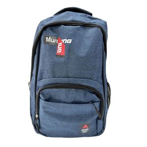 Mochila Juvenil Poliéster Fashion Around You Azul- Muning