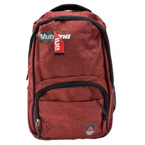 Mochila Juvenil Poliéster Fashion Around You Vinho- Muning