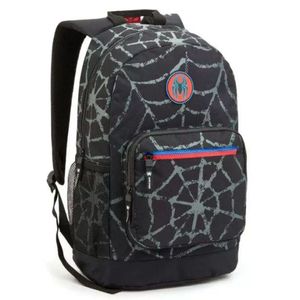 Mochila Masculina Homem Aranha - Preta - Seanite