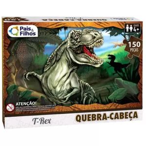 Quebra Cabeça T- Rex 150PCS 2874 - Pais E Filhos