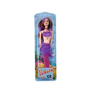 Boneca Sereia Calda Roxa Beauty N244226-4 - Quanhe