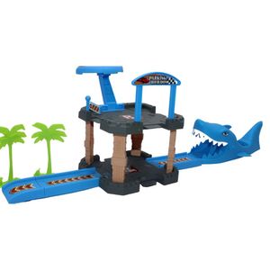 Pista Parking Lot Shark com Lançador N244149-7 - Quanhe