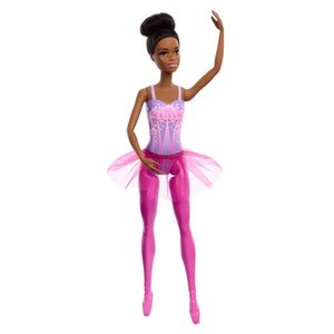 Barbie Profissões Bailarina HRG33 Cabelo Preto Roxa - Mattel