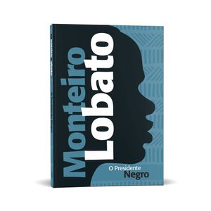 Monteiro Lobato com 4 livros e marcadores de páginas