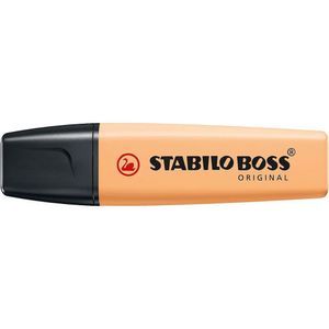 Marca Texto Stabilo Boss Tom Pastel Laranja Palha 70/125