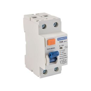 Interruptor TDR-25 2P 25 A 30 mA 6 KA Tramontina