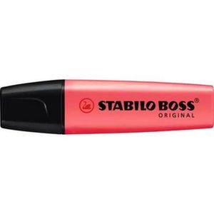 Destaca Texto Stabilo Boss - Vermelho