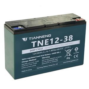 Bateria Vrla 12V 38AH D900 D1000 Dellamed
