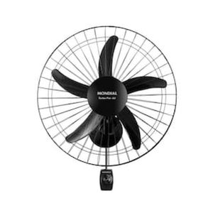 Ventilador de Parede 50cm Mondial Turbo Pro NVP com 5 Pás, 3 Velocidades - Preto