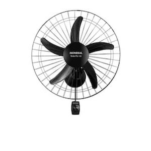 Ventilador de Parede 50cm Mondial Turbo Pro NVP com 5 Pás, 3 Velocidades - Preto