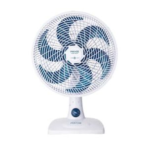 Ventilador de Mesa Mondial Maxis V30MXW 30cm com 6 pás, 3 velocidades e 50W  Branco / Azul