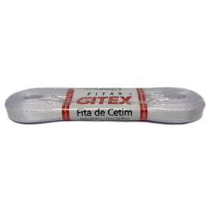 Fita Cetim 7MM 101 Branco - Gitex