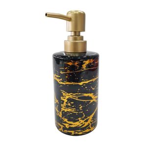 Porta Sabonete Liquido Cerâmica Preto N240088-5 - Quanhe