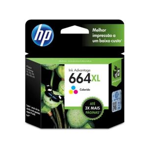 Cartucho Colorido 664XL F6V30AB-HP