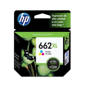 Cartucho HP 662XL CZ106AB-Colorido