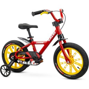 Bicicleta Infantil Aro 14 Zigbim 2024 Vermelha - Nathor