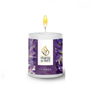 Vela Perfumada Lavanda 60g - Chama de Ouro