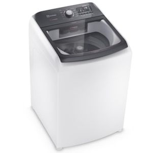 Lavadora de Roupas Electrolux LEC17 Premium Care com Cesto Inox, Jet&amp;Clean e Time Control Branca  17kg