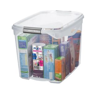 Caixa Organizadora com Tampa  Flex 36L - SANREMO