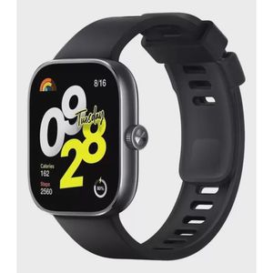 Relógio Smartwatch RedmiWatch 4 Gps Lançamento Com GPS 2024 Versão Global - Preto